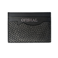 Fish Leather Card Holder Wallet