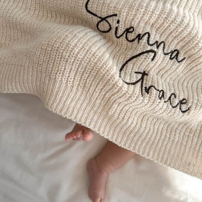 Knit blanket- Fawn - The Better Kiwi Co