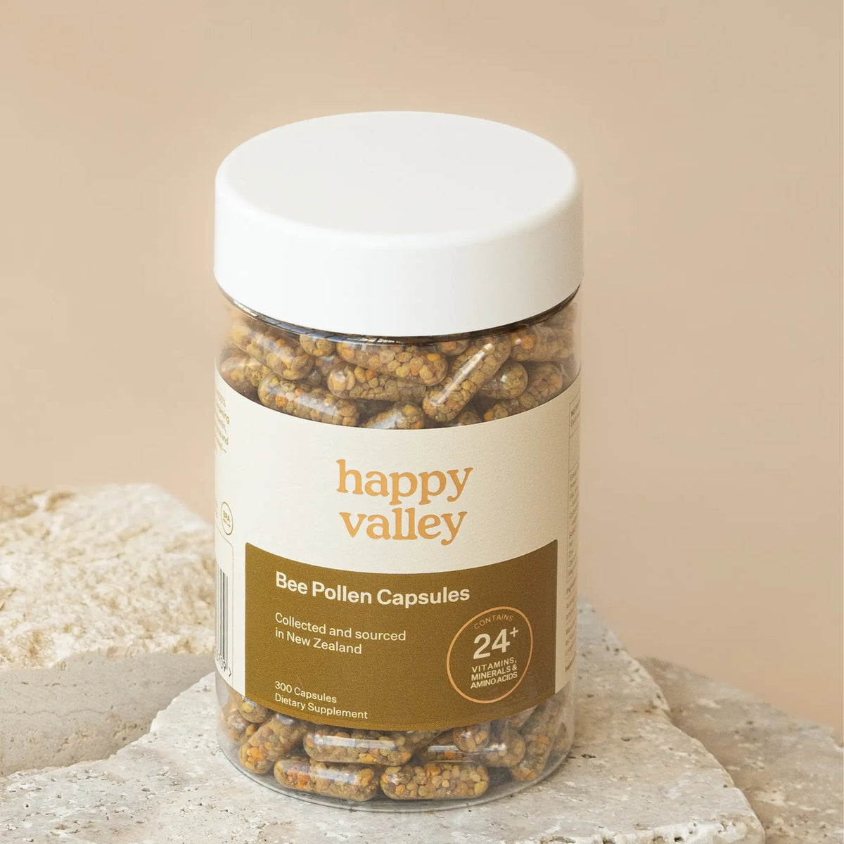 Bee Pollen Capsules 300 - The Better Kiwi Co