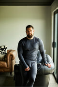 Men's OG Long Sleeve - 100% Merino Wool, Slate Grey - The Better Kiwi Co