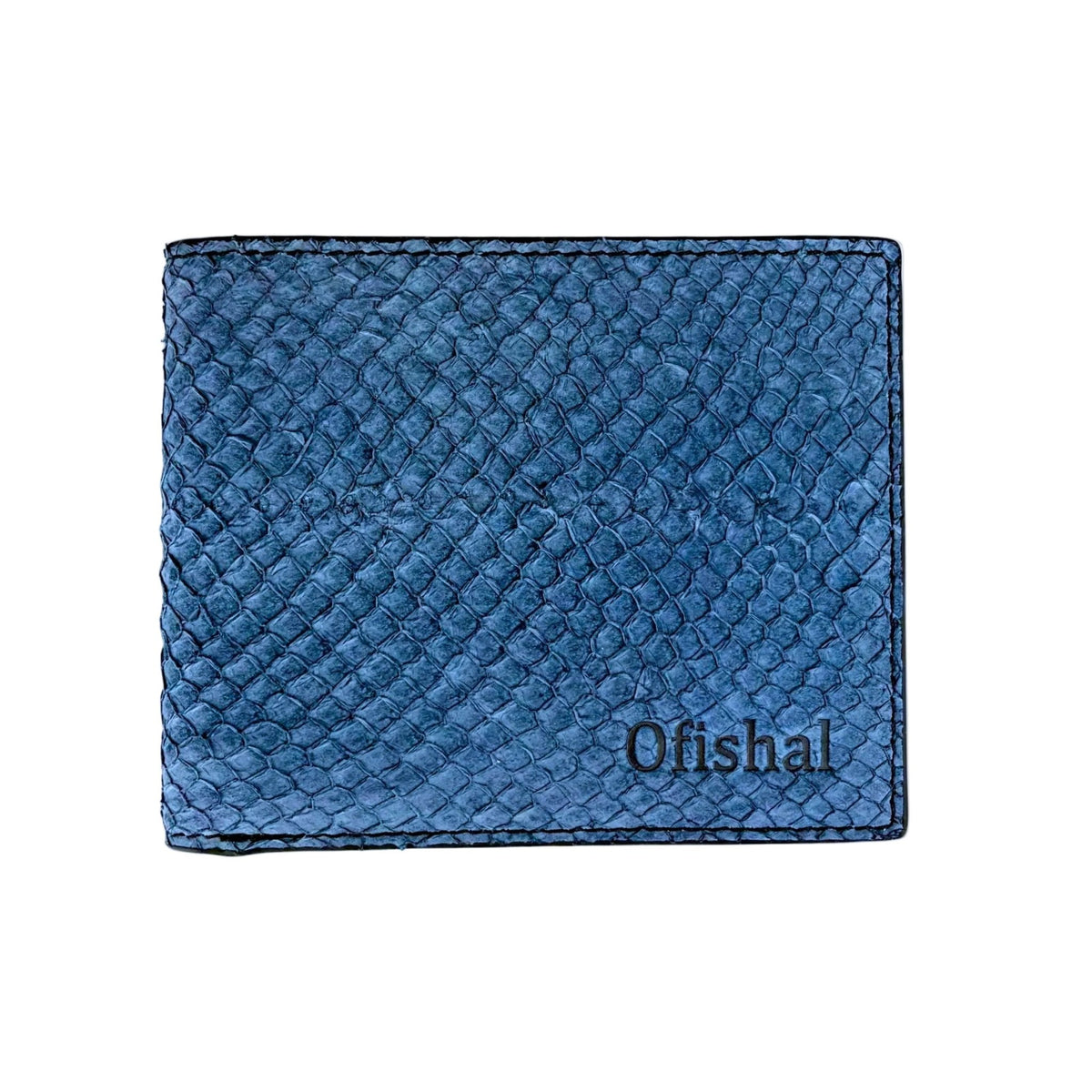 Fish Leather Bifold Wallet - The Better Kiwi Co