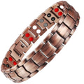 Solid Copper Double Row Energy Germanium Bracelet - The Better Kiwi Co