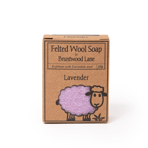 Lavender Felted Wool Soap - The Better Kiwi Co