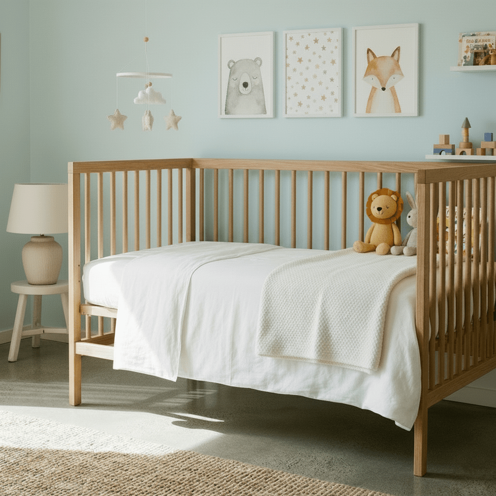MiteGuard Dust Mite Baby Cot & Crib Mattress Cover