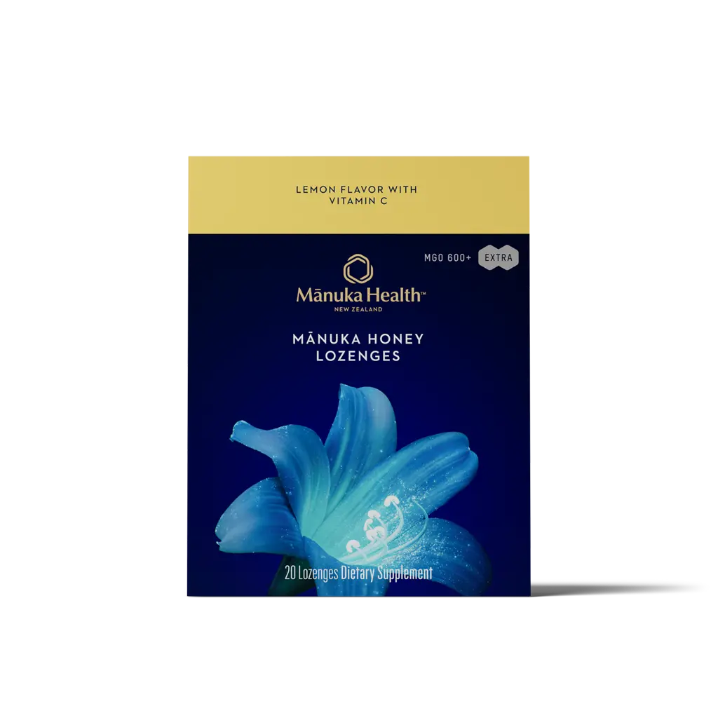 Manuka Honey Lemon Lozenges with Vitamin C NZ