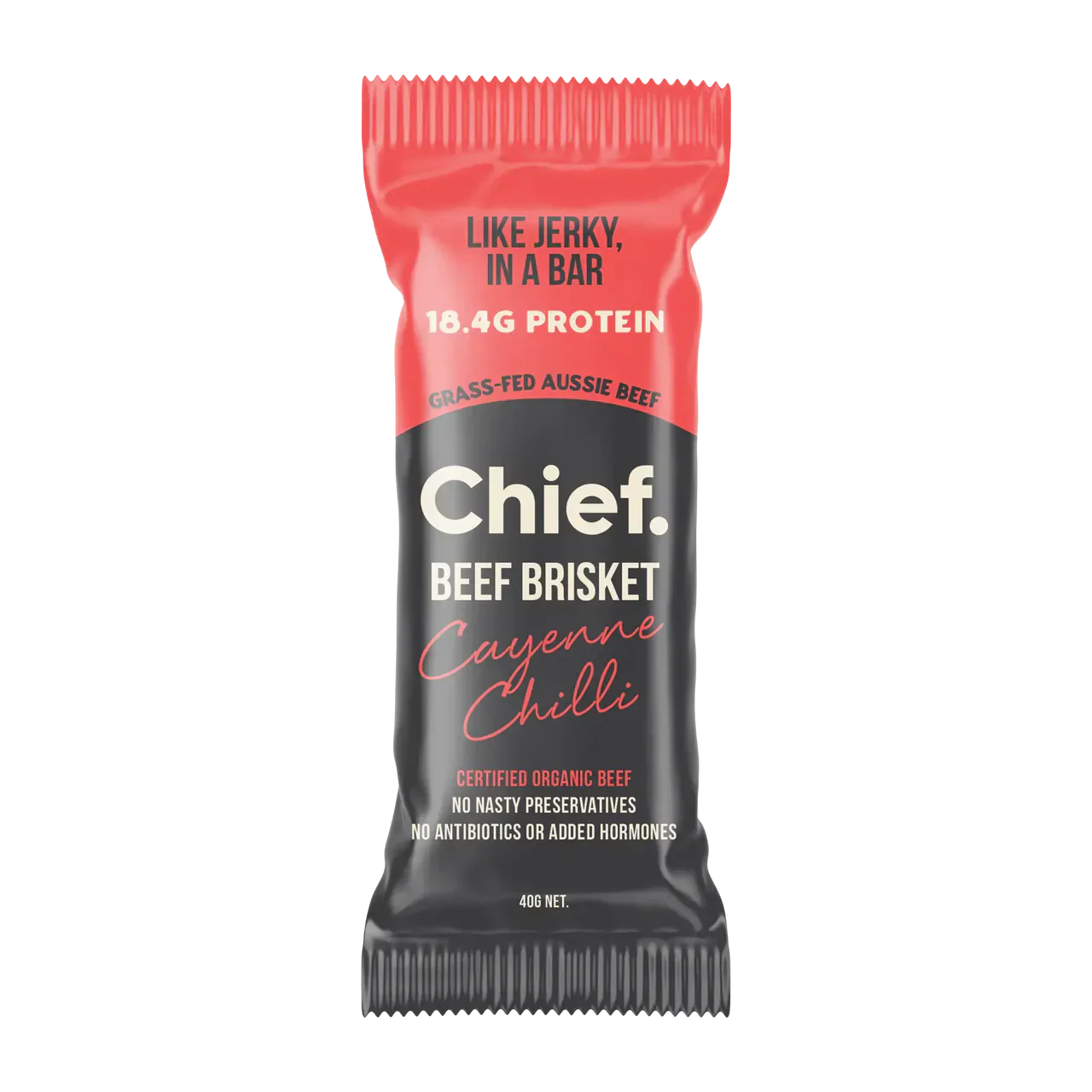 Organic Beef Bar | Cayenne Chilli