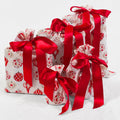 Christmas Baubles (Reusable Gift Bag Set)