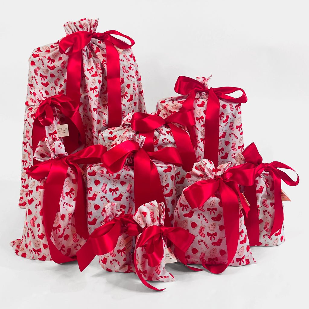 Christmas Cookies and Candy (Reusable Gift Bag Set) - The Better Kiwi Co