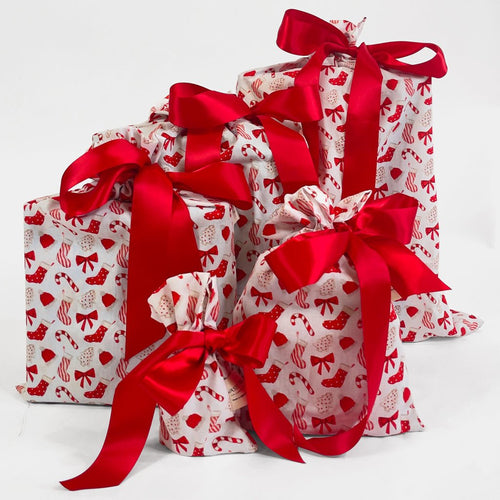 Christmas Cookies and Candy (Reusable Gift Bag Set) - The Better Kiwi Co