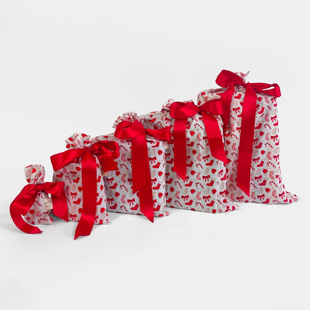 Christmas Cookies and Candy (Reusable Gift Bag Set) - The Better Kiwi Co