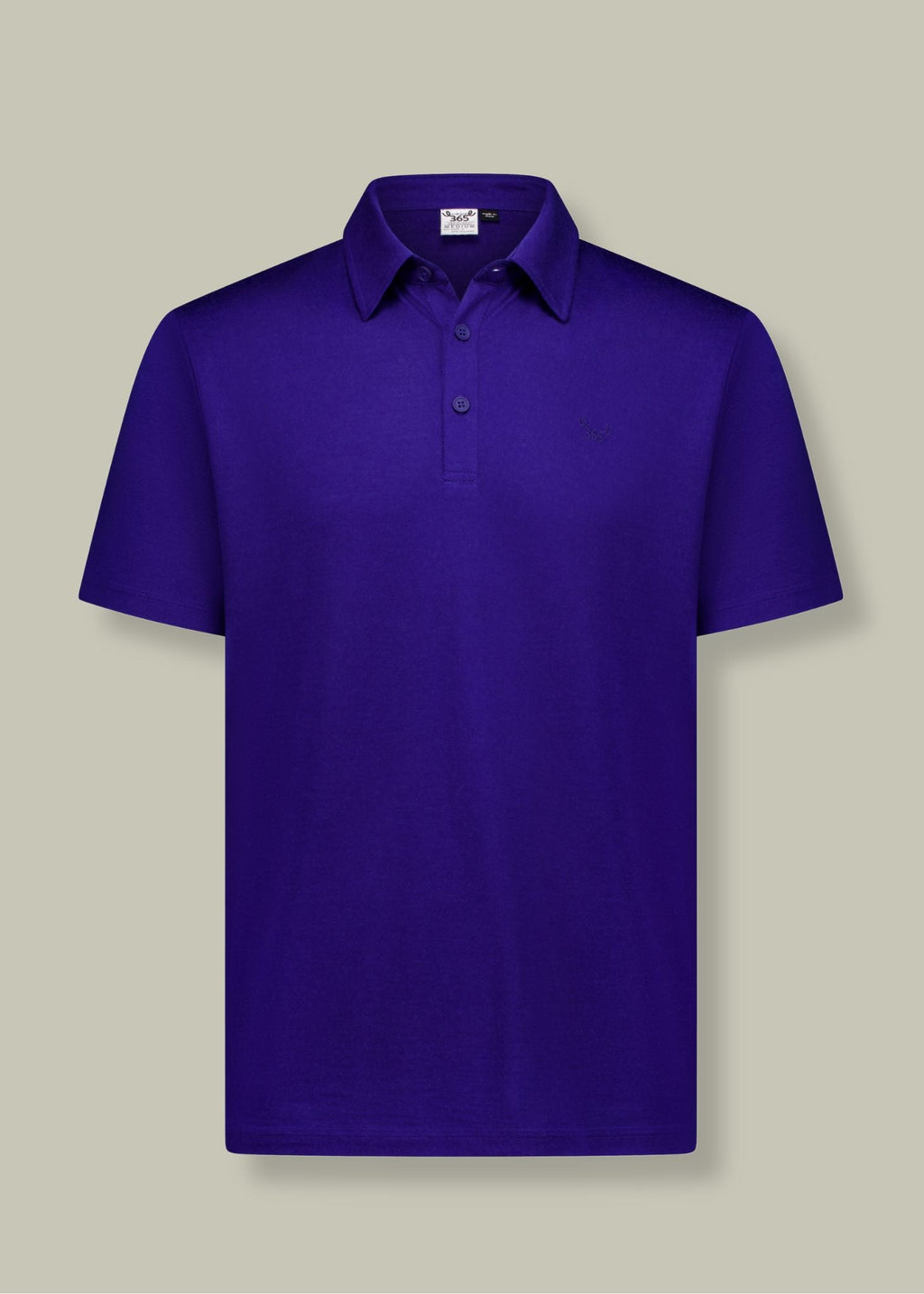 Men's Polo - 100% Merino Wool, Cobalt - The Better Kiwi Co