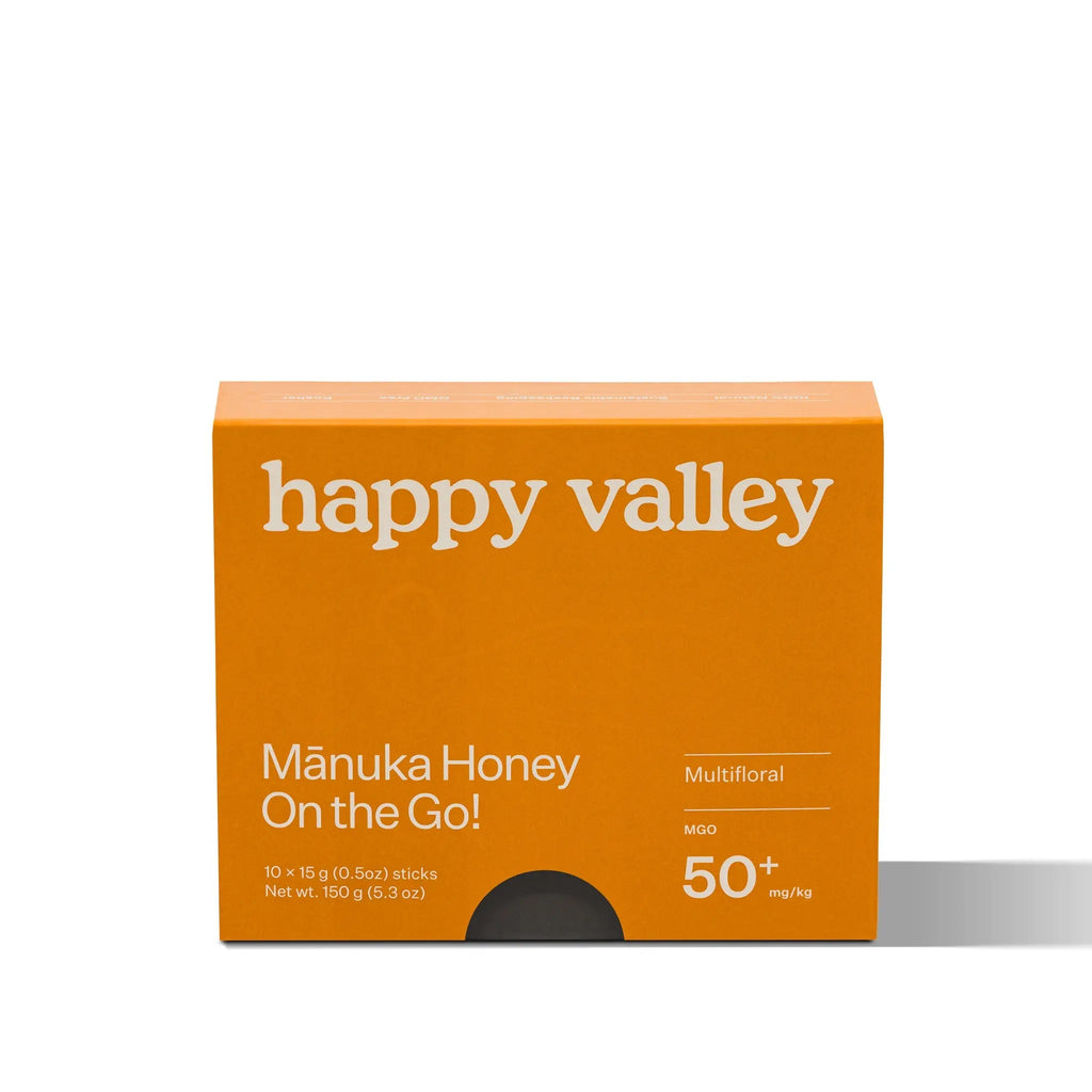 Honey Packets - On the Go Multifloral Manuka MGO 50+ Manuka Honey Sticks - The Better Kiwi Co