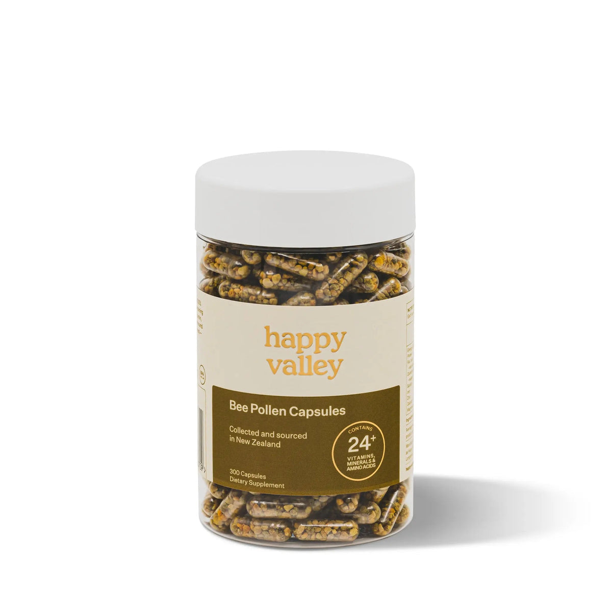 Bee Pollen Capsules 300 - The Better Kiwi Co