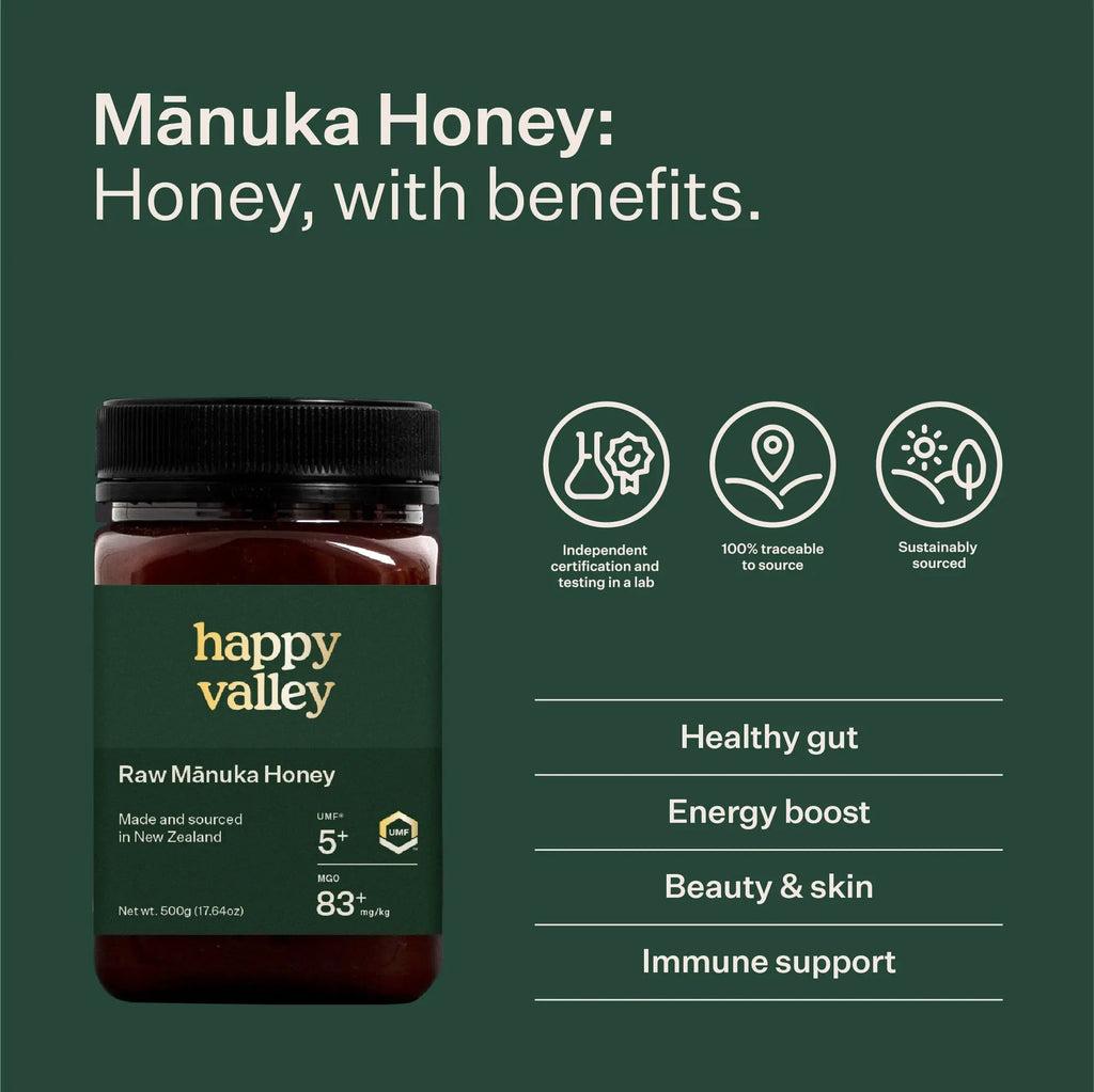 UMF 5+ Mānuka Honey - The Better Kiwi Co