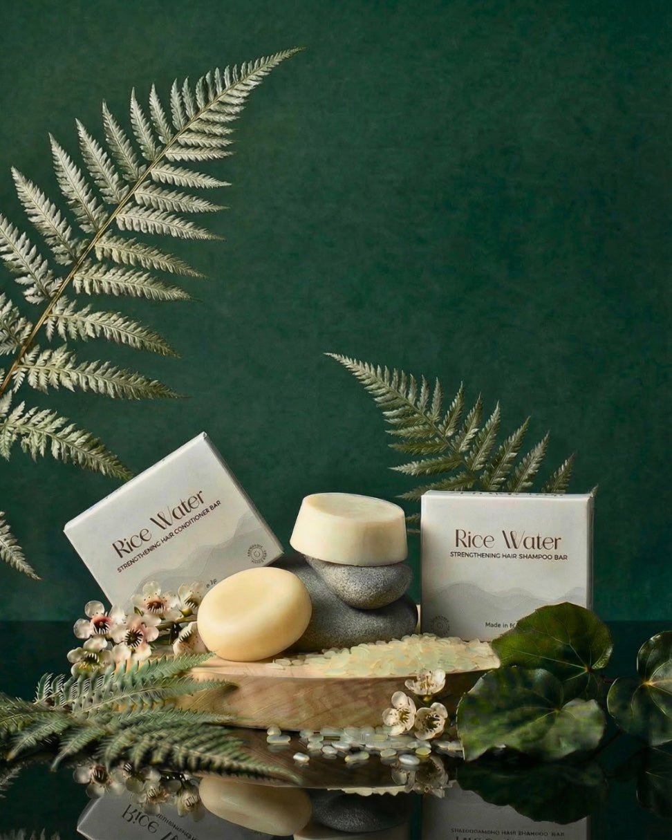 Rice Water Hair Shampoo & Conditioner Combo - The Better Kiwi Co