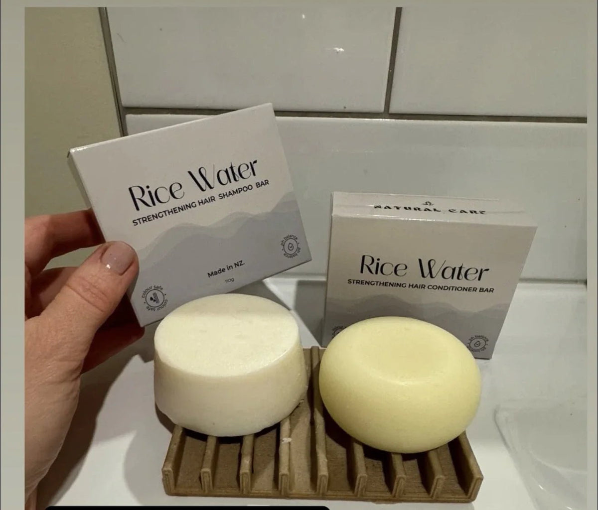 Rice Water Hair Shampoo & Conditioner Combo - The Better Kiwi Co