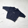Textured Cotton Jumper - Midnight - The Better Kiwi Co