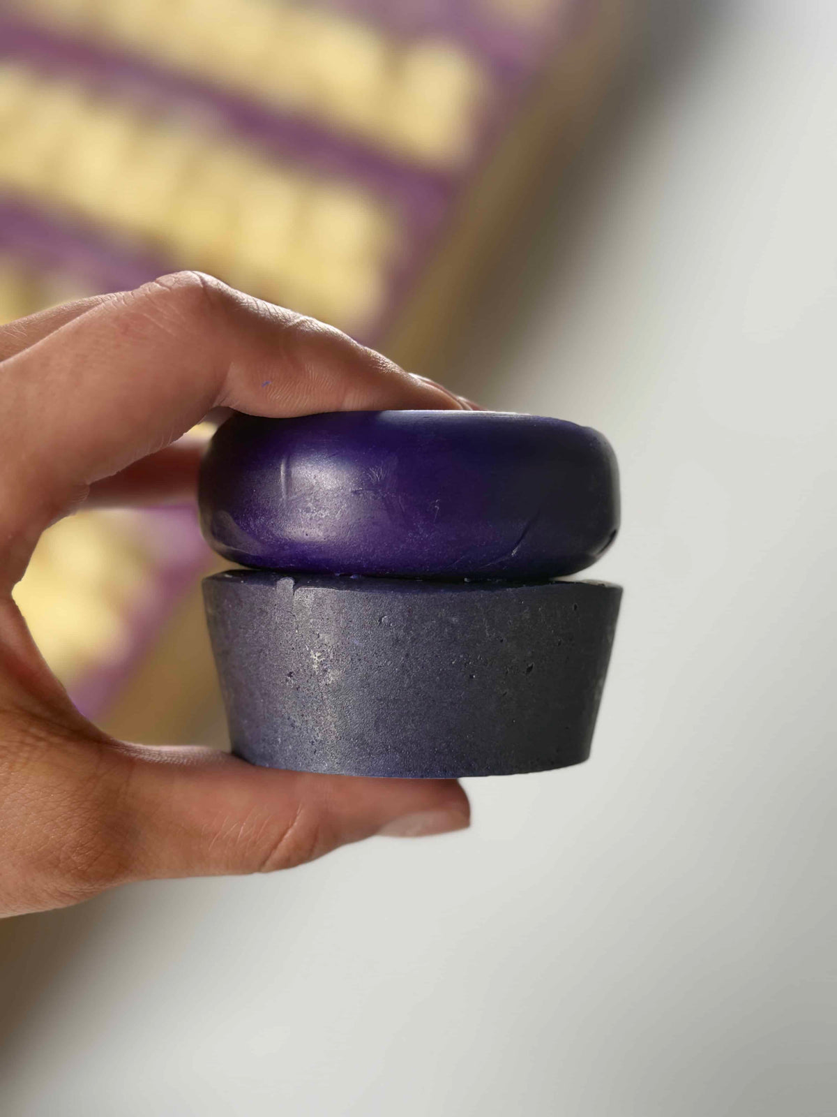 Purple Toning Conditioner Bar - Blonde & Grey - The Better Kiwi Co