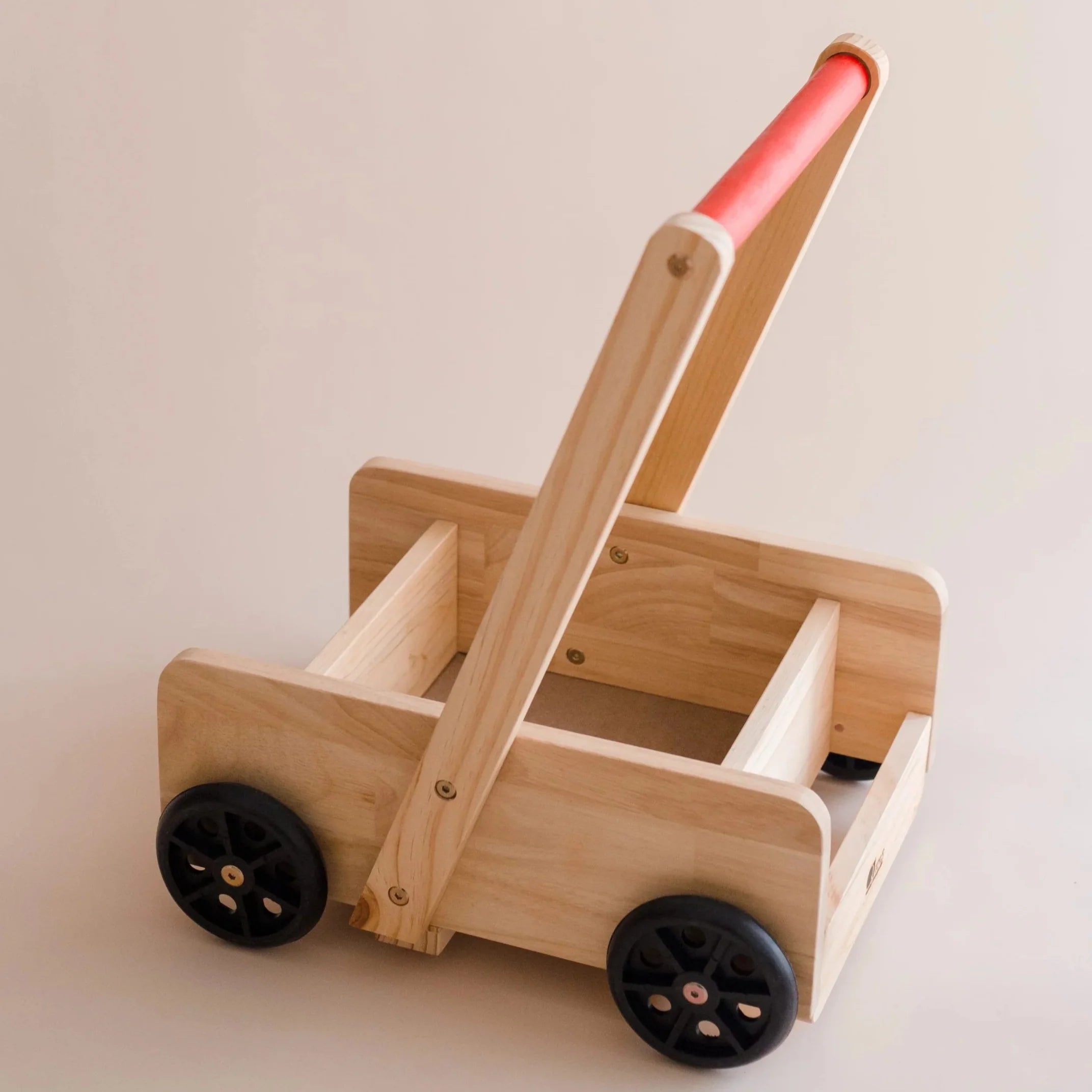 Wooden Classic Baby Walker - QToys | Wooden Toy NZ