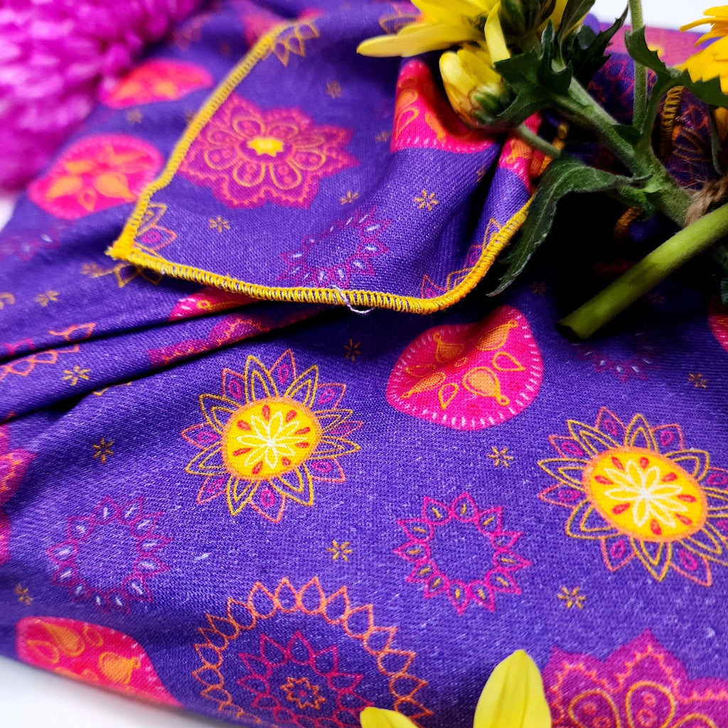 Marigold Mandala - 4 Furoshiki Gift Wraps
