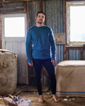Men's Base Pant - 100% Merino Wool, Black