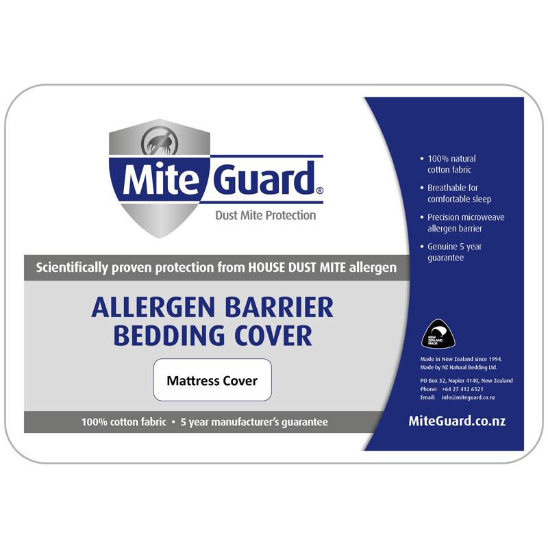 MiteGuard Dust Mite Baby Cot & Crib Mattress Cover