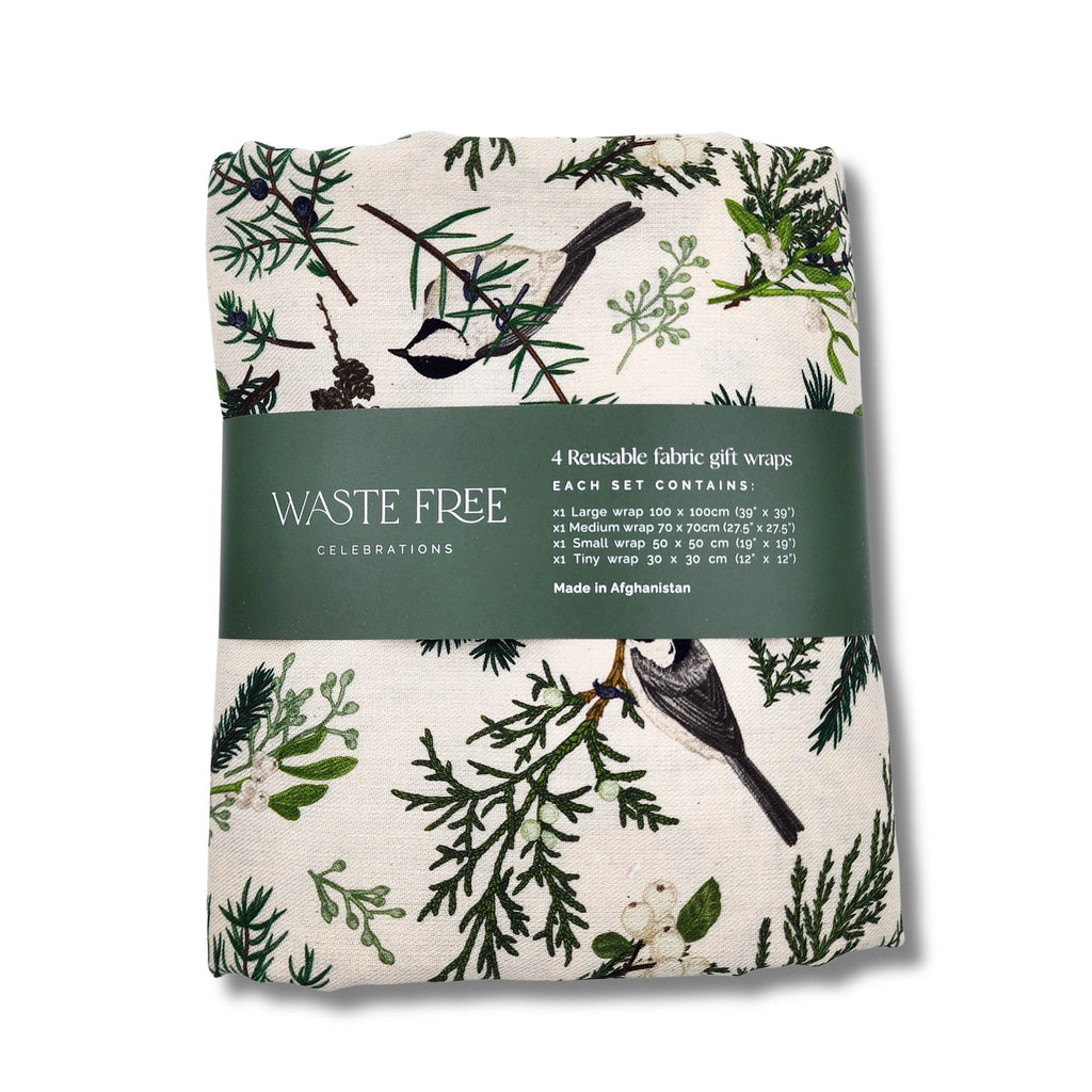 Nadarrach Beathe Coille - 4 Furoshiki Gift Wraps