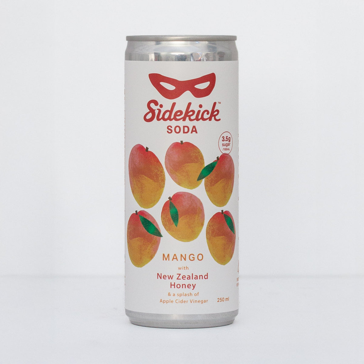 Sidekick Mango Soda 12-Pack NZ - The Better Kiwi Co