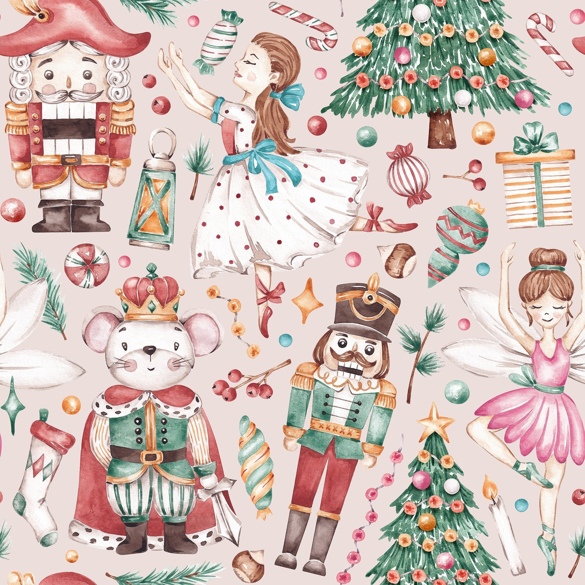 Nutcracker Fritz und freunde (Reusable Gift Bag Set)