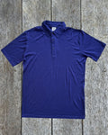 Men's Polo - 100% Merino Wool, Cobalt - The Better Kiwi Co