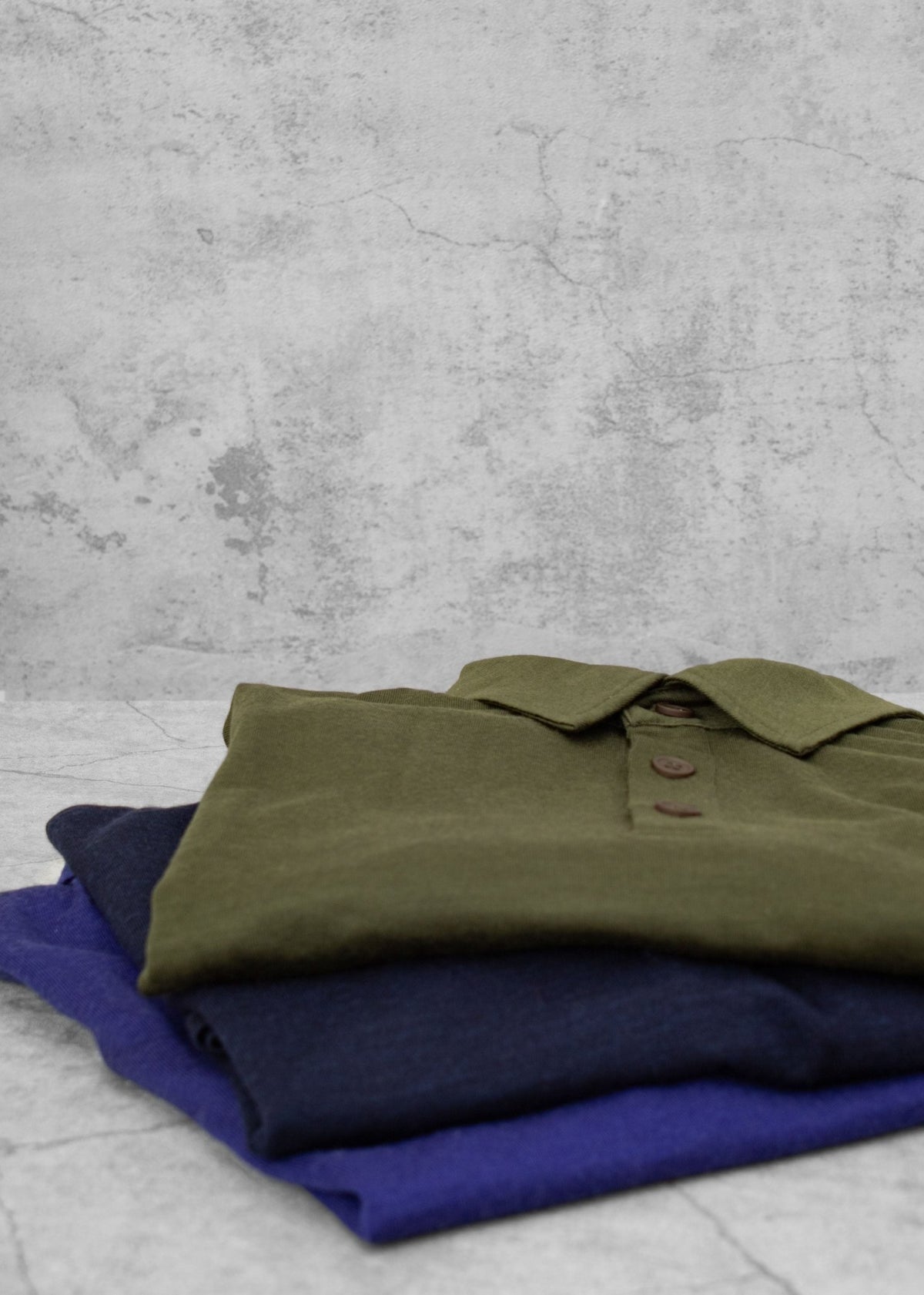 Men's Polo - 100% Merino Wool, Cobalt - The Better Kiwi Co