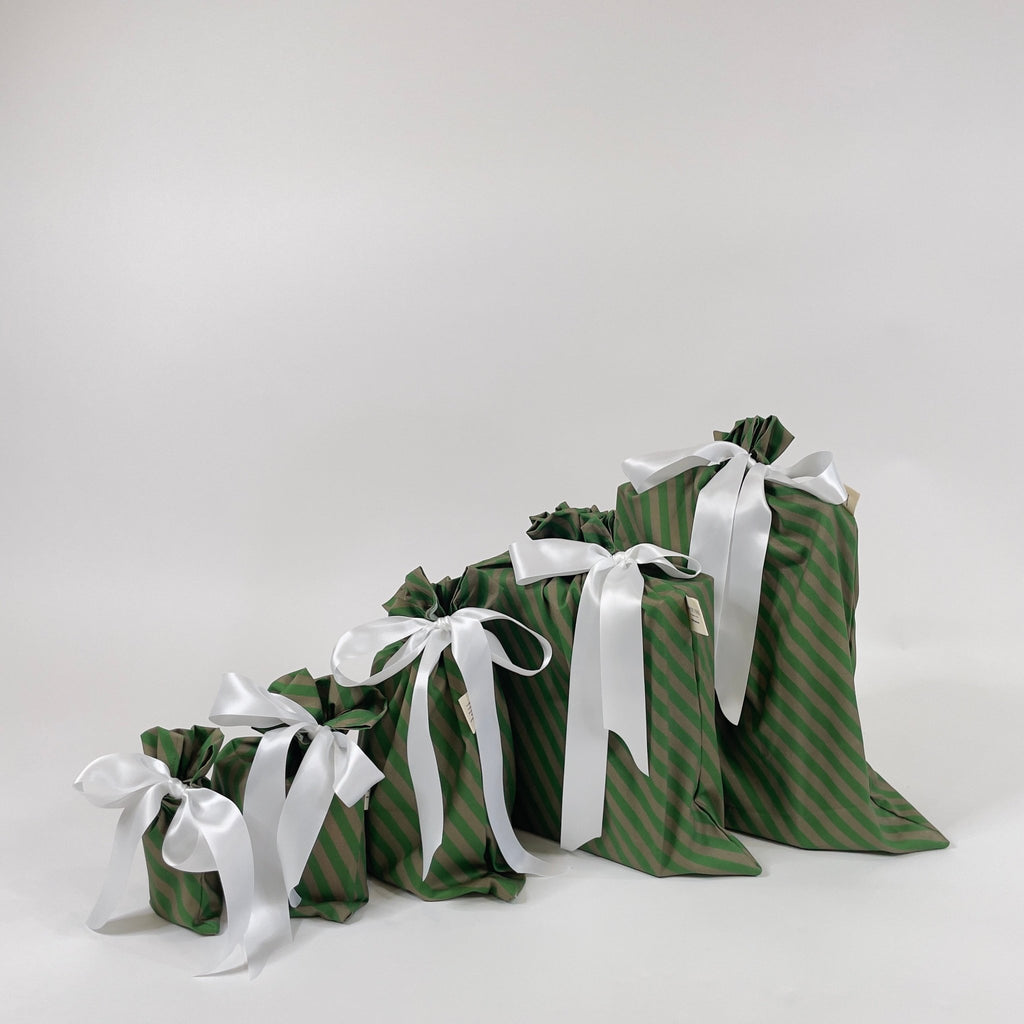Pooches Stripey (Reusable Gift Bag Set) - The Better Kiwi Co