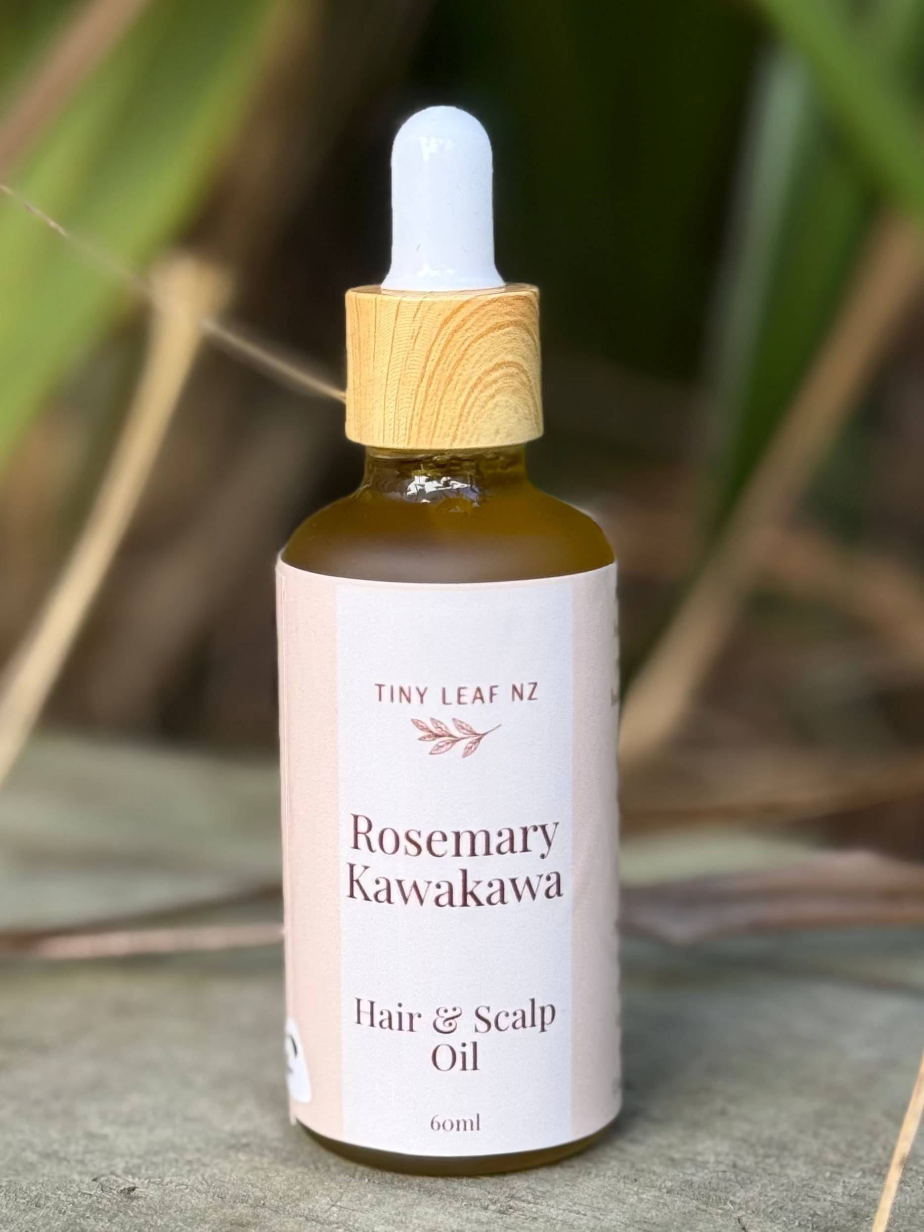 Rosemary Castor + Kawakawa Hair & Scalp Oil | Natural Scalp Treatment NZ