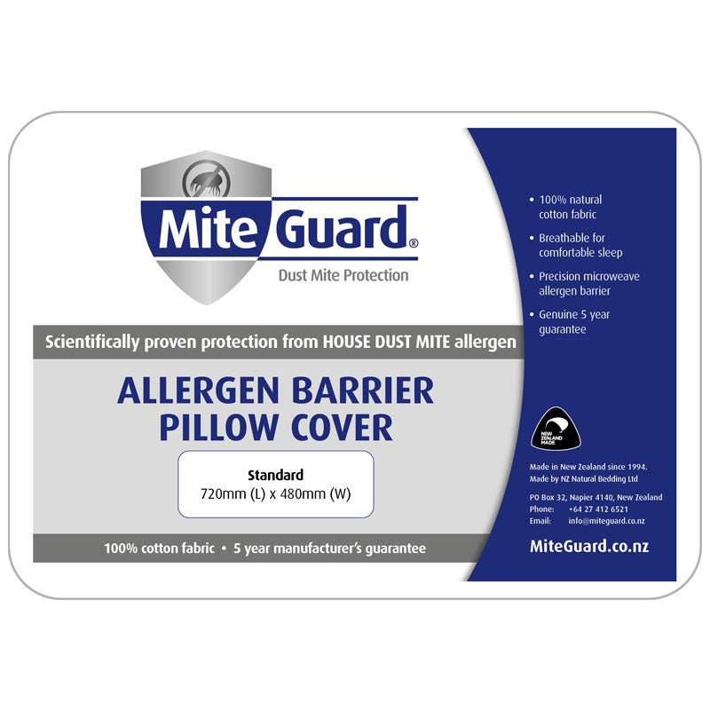 MiteGuard Allergen-Barrier Pillow Cover