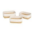 Frankly Cotton Woven Storage Baskets Natural
