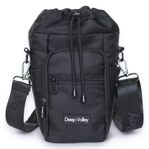 Bundle: Frosted Mint 1L Insulated Bottle + Black DayTrip Mini Bag