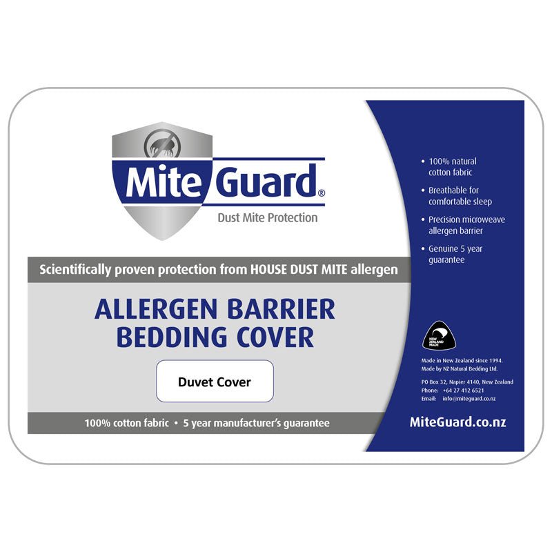 MiteGuard Cotton Dust Mite Duvet Cover