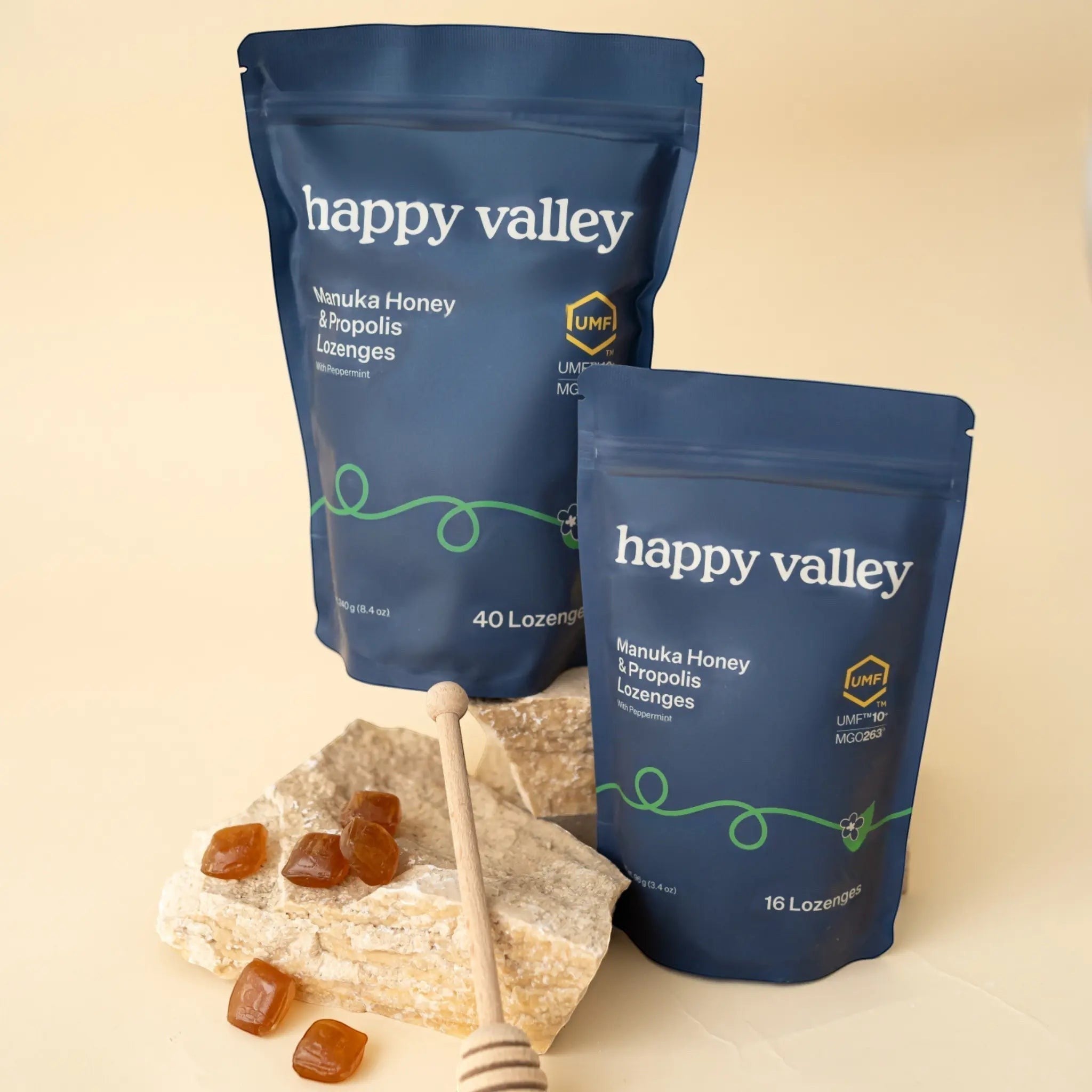 UMF 10+ Manuka Honey & Propolis Peppermint Lozenges