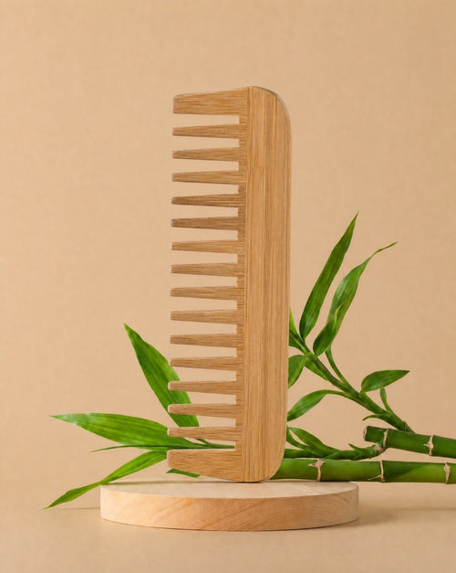 Bamboo Wide-Tooth Comb - The Better Kiwi Co