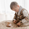 Horizontal Hanger Fine Motor Stacker – QToys | Wooden Toy NZ